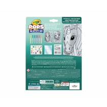 Pictures to colour in Crayola 3D Color Pops Unicorn