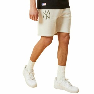 Men's Sports Shorts New Era MLB Seasonal Team New York Beige