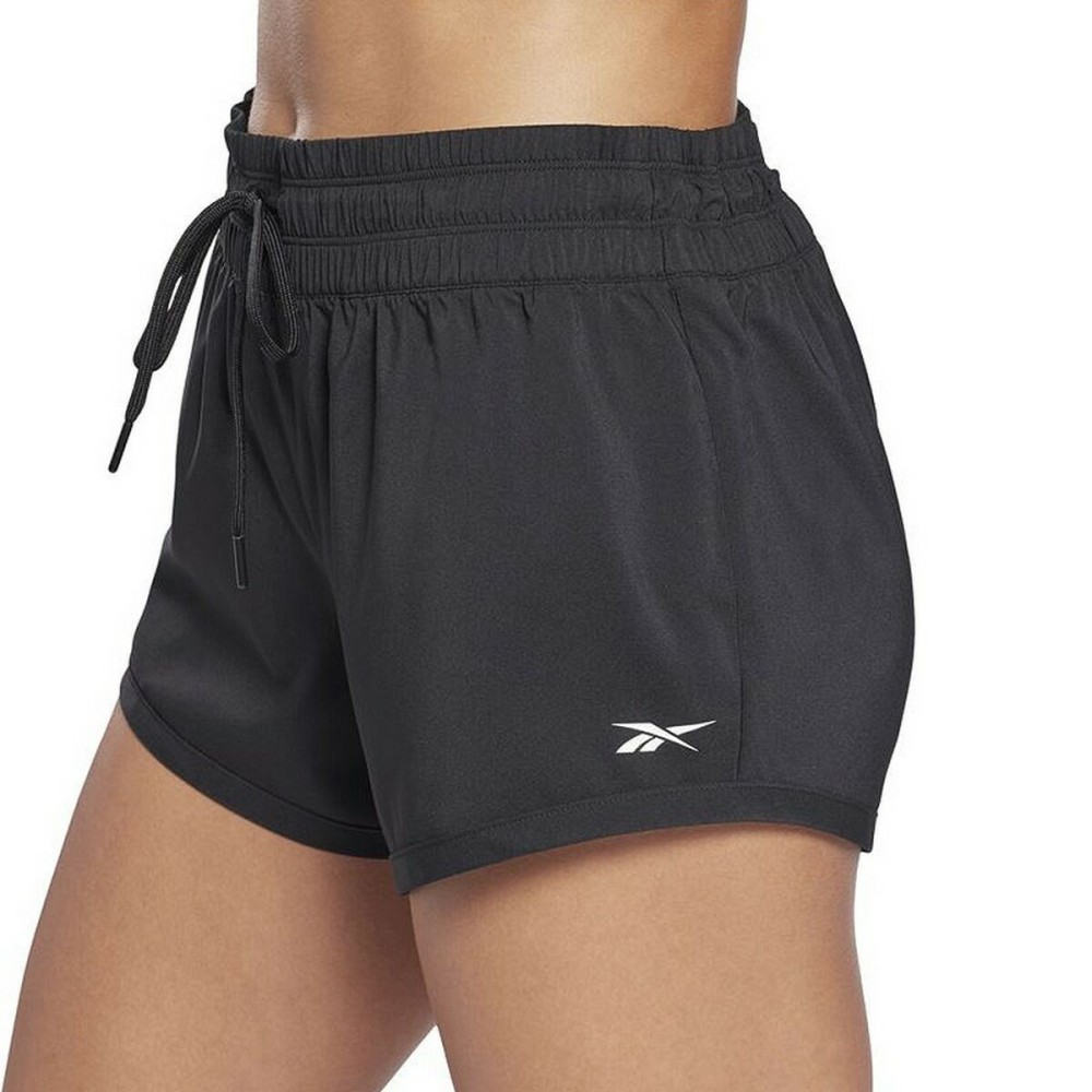 Damen-Sportshorts Reebok Workout Ready Schwarz