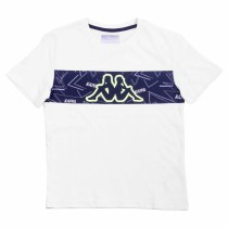 Child's Short Sleeve T-Shirt Kappa Skoto K White