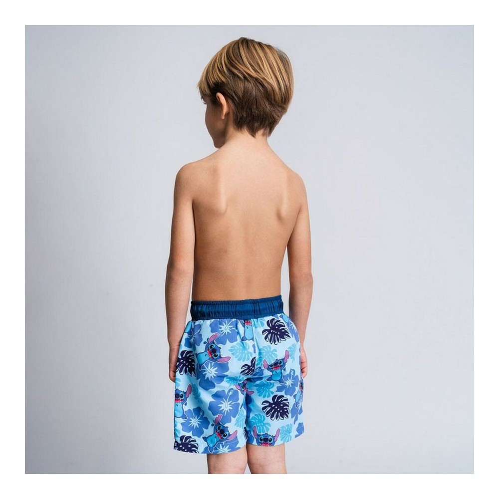 Children’s Bathing Costume Stitch Light Blue