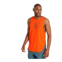 Herren Kurzarm-T-Shirt Puma Train Everfresh Tank Orange