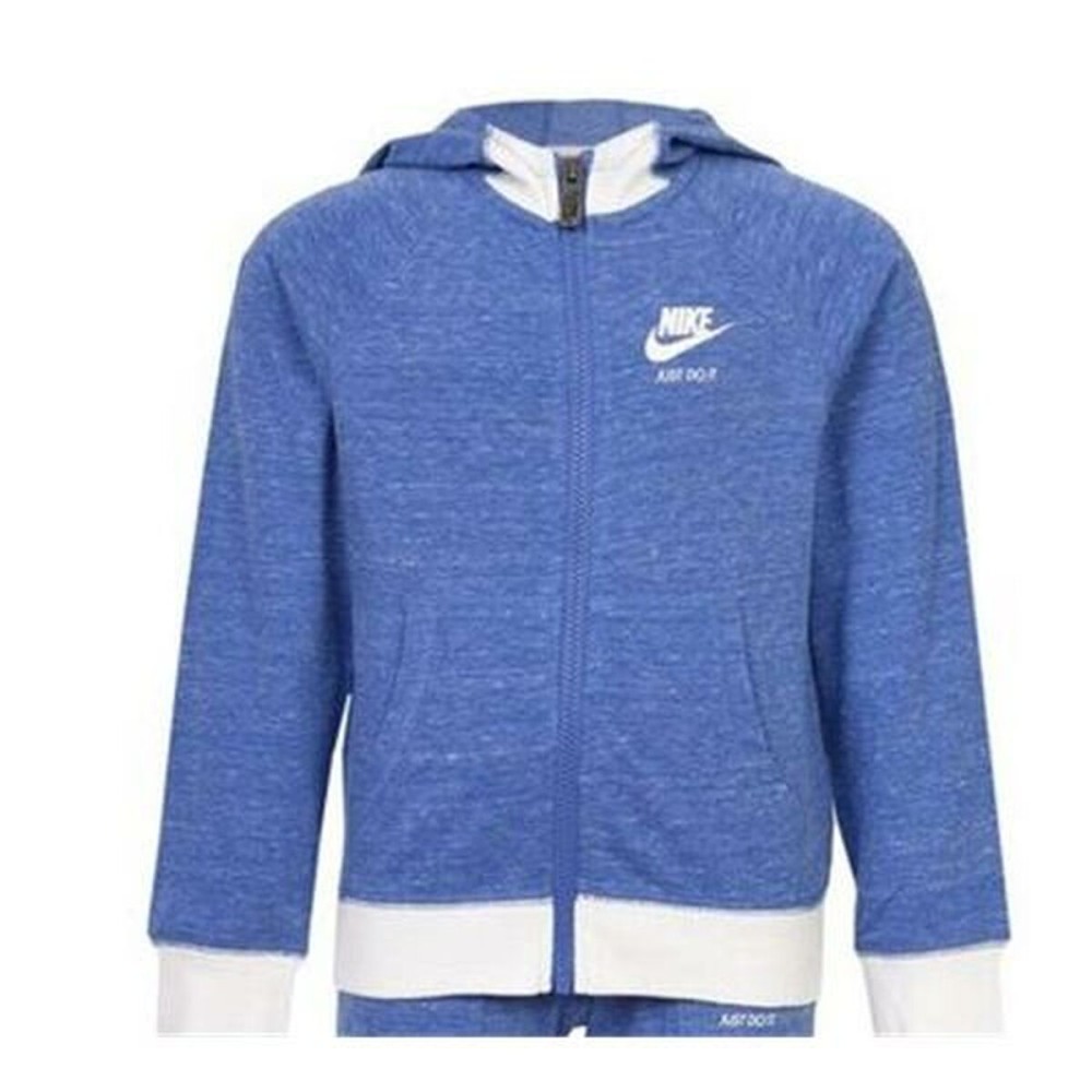 Kinder-Sweatshirt Nike  842-B9A Blau