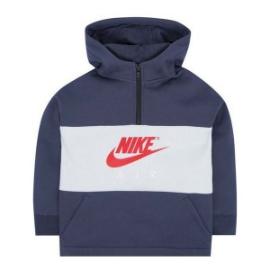 Kinder-Sweatshirt Nike 342S-U2Y  Marineblau