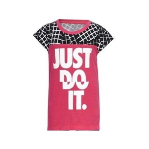 T shirt à manches courtes Enfant Nike  848-A72  Rose