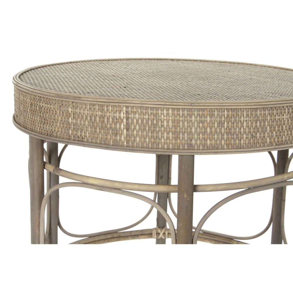 Table d'appoint DKD Home Decor 61 x 61 x 52 cm Naturel Bois