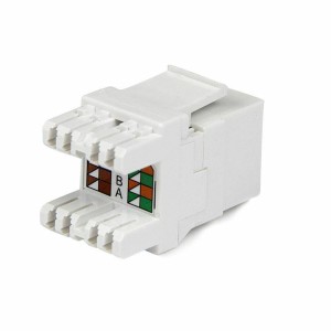 Câble Réseau Rigide UTP 6ème Catégorie Startech C6KEY110SWH          Blanc