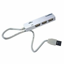 Hub USB CoolBox COO-H413 Noir Blanc