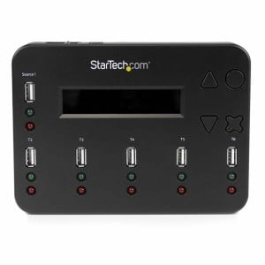 Hub USB Startech USBDUP15 Noir