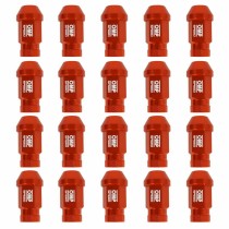 Set Nuts OMP 7075 40 mm M14 x 1,50 20 uds Orange