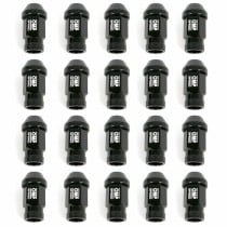 Set Nuts OMP 7075 40 mm M14 x 1,50 20 uds Black