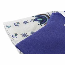 Nappe et serviettes de table DKD Home Decor 150 x 250 x 0,5 cm Bleu Blanc (2 Unités)