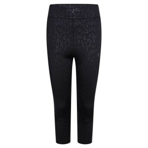 Sporthose Damen Dare 2b Shine Bright 3/4 Schwarz