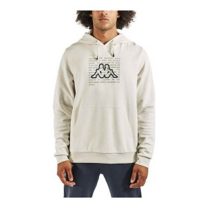 Sweat à capuche homme Kappa Iodeli Gris clair