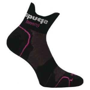 Sportsocken Spuqs Coolmax Speed Schwarz Rosa