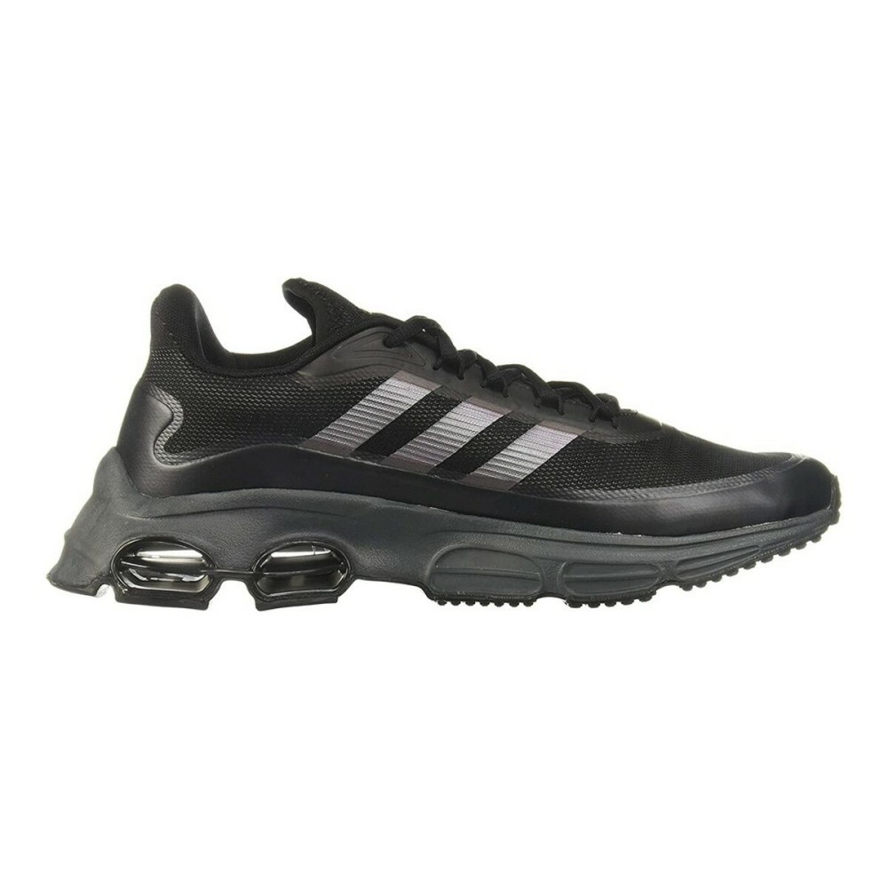 Herren-Sportschuhe Adidas Quadcube Schwarz