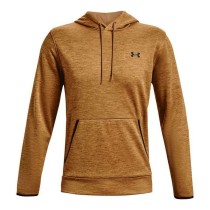 Sweat à capuche homme Under Armour Fleece Twist Marron