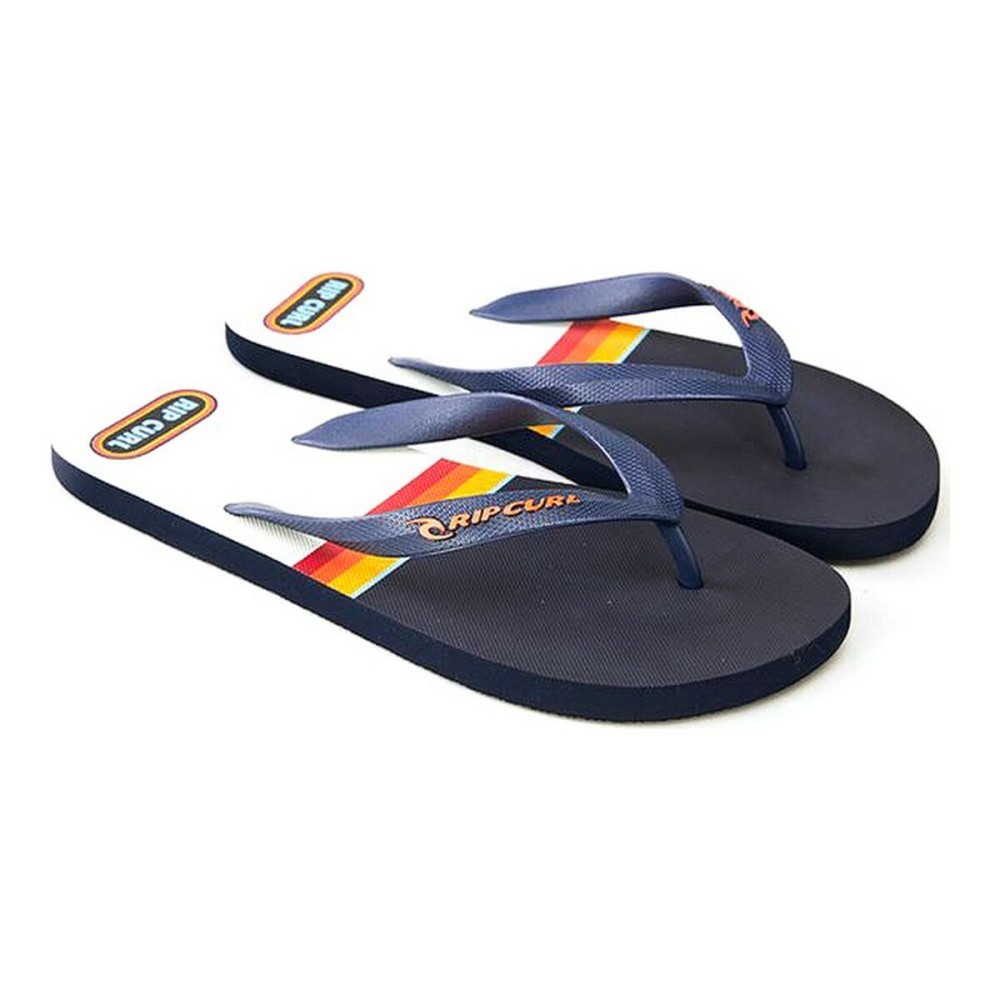 Men's Flip Flops Rip Curl Revival Strip Black White