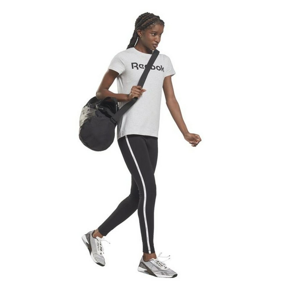 Leggings de Sport pour Femmes Reebok  Pping Cotton W  Noir