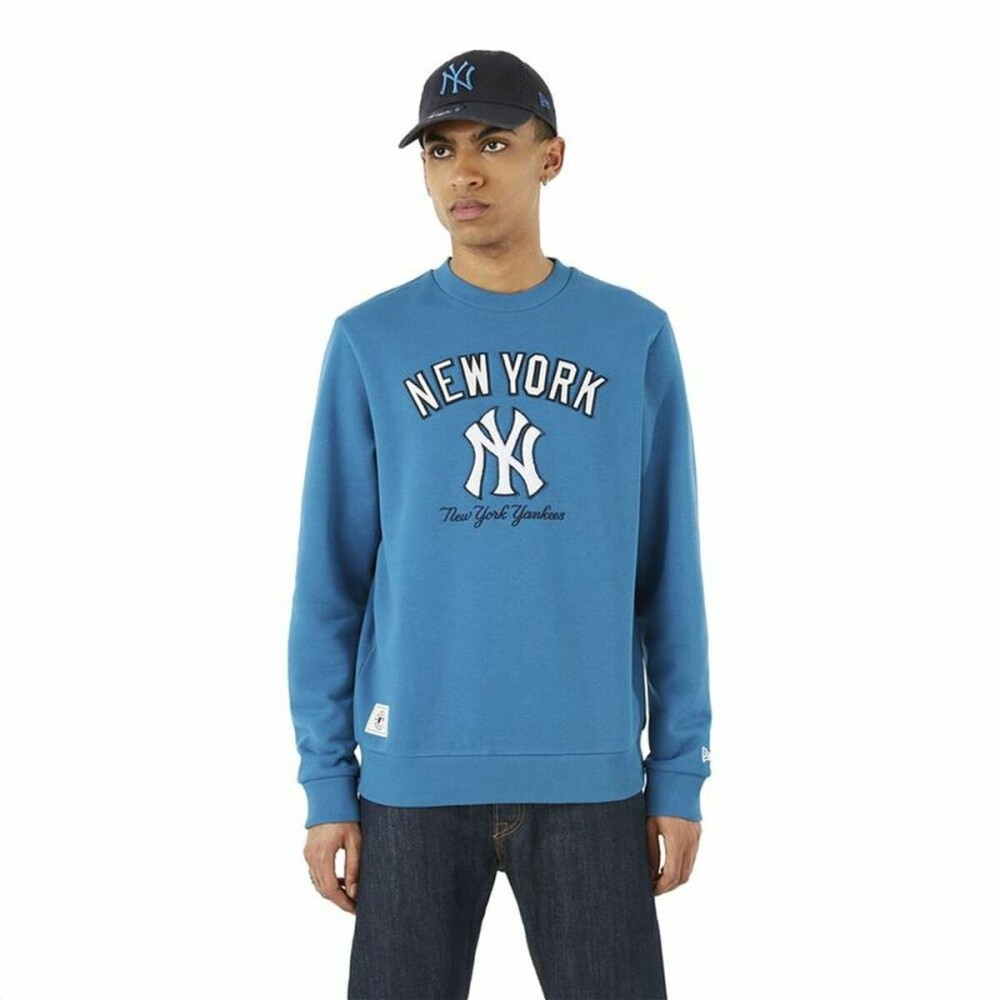 Men’s Sweatshirt without Hood New Era MLB Heritage New York Yankees Blue