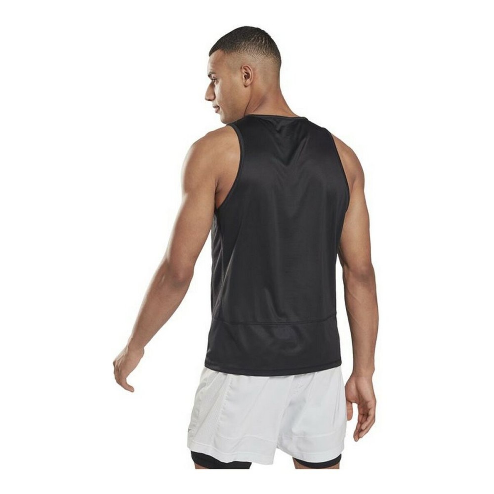 Maillot de Corps sans Manches pour Homme Reebok Essentials Noir