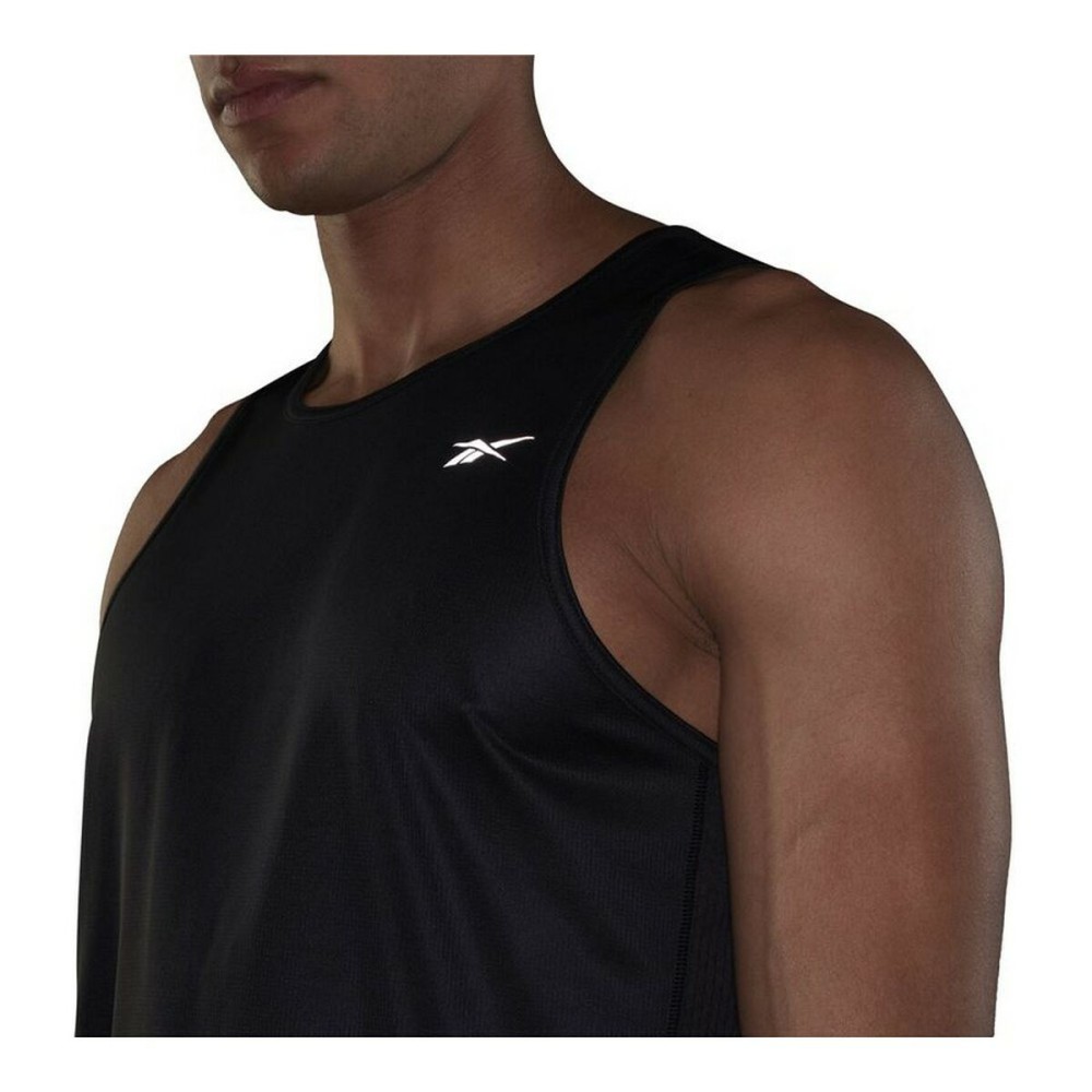 Maillot de Corps sans Manches pour Homme Reebok Essentials Noir