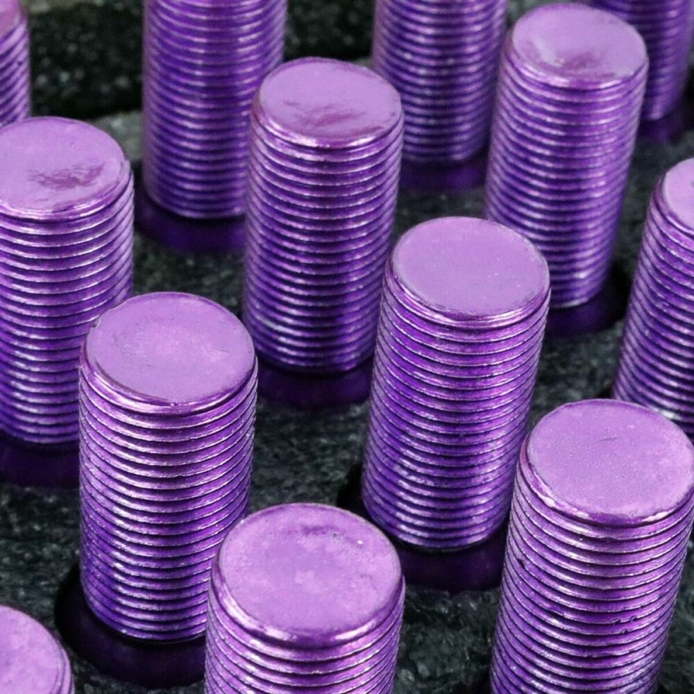 Set Vis OMP 27 mm Violet 20 uds M12 x 1,50