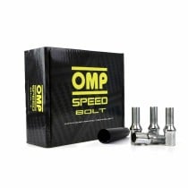 Set Muttern OMP 27 mm Silber 20 uds M12 x 1,25