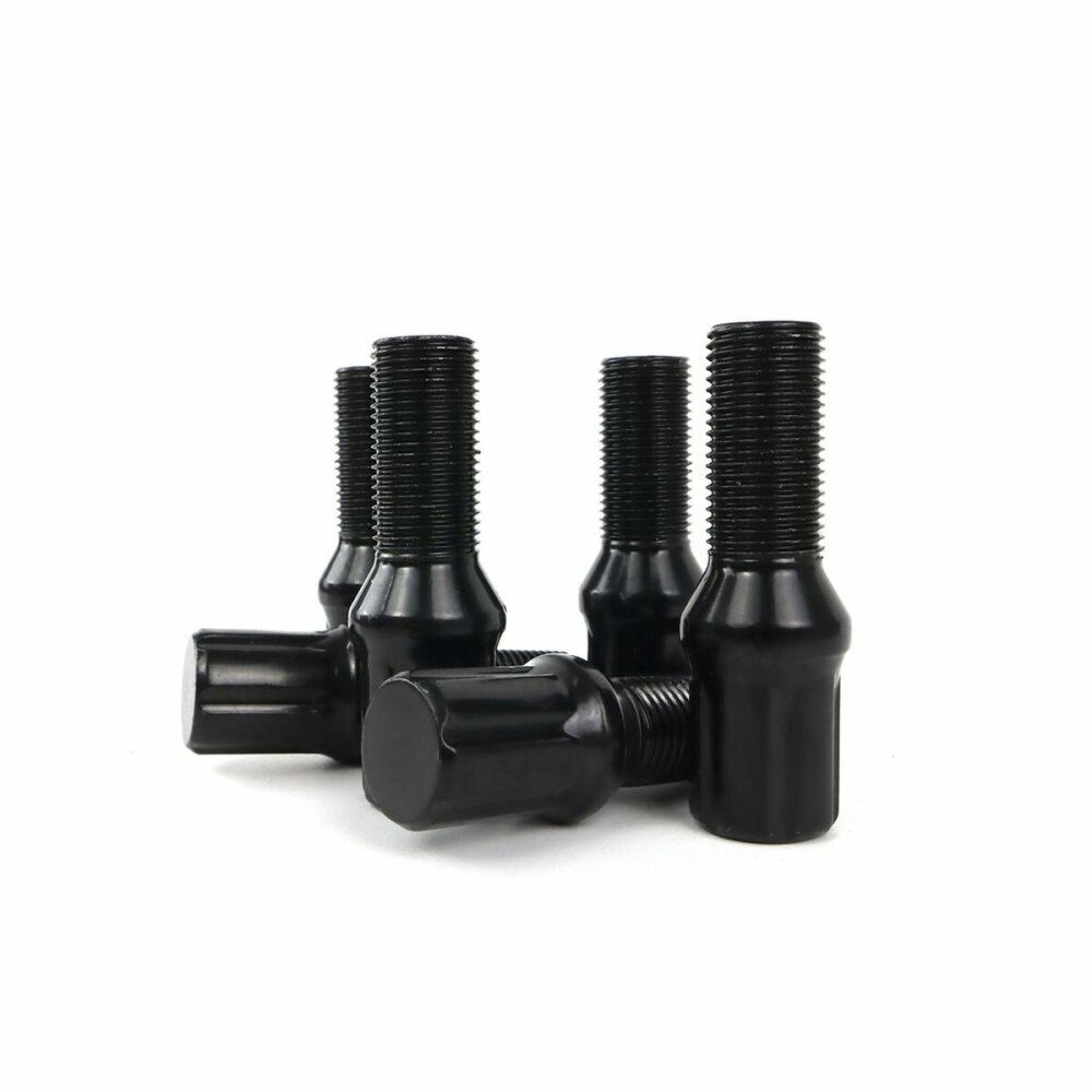 Set Nuts OMP 27 mm Black 20 uds M14 x 1,25