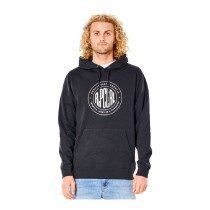 Sweat sans capuche homme Rip Curl Tapler Bleu foncé Noir