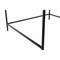 Table d'appoint DKD Home Decor 61 x 61 x 49 cm Noir Doré Acier Aluminium