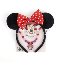 Ensemble d'accessoires Minnie Mouse Multicouleur 3 Pièces