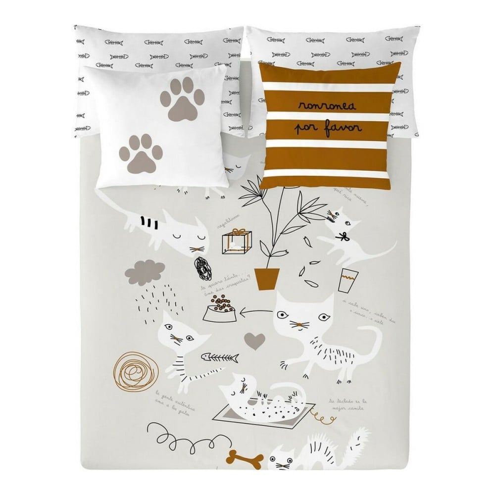 Bettdeckenbezug Panzup Cats King size (260 x 220 cm)