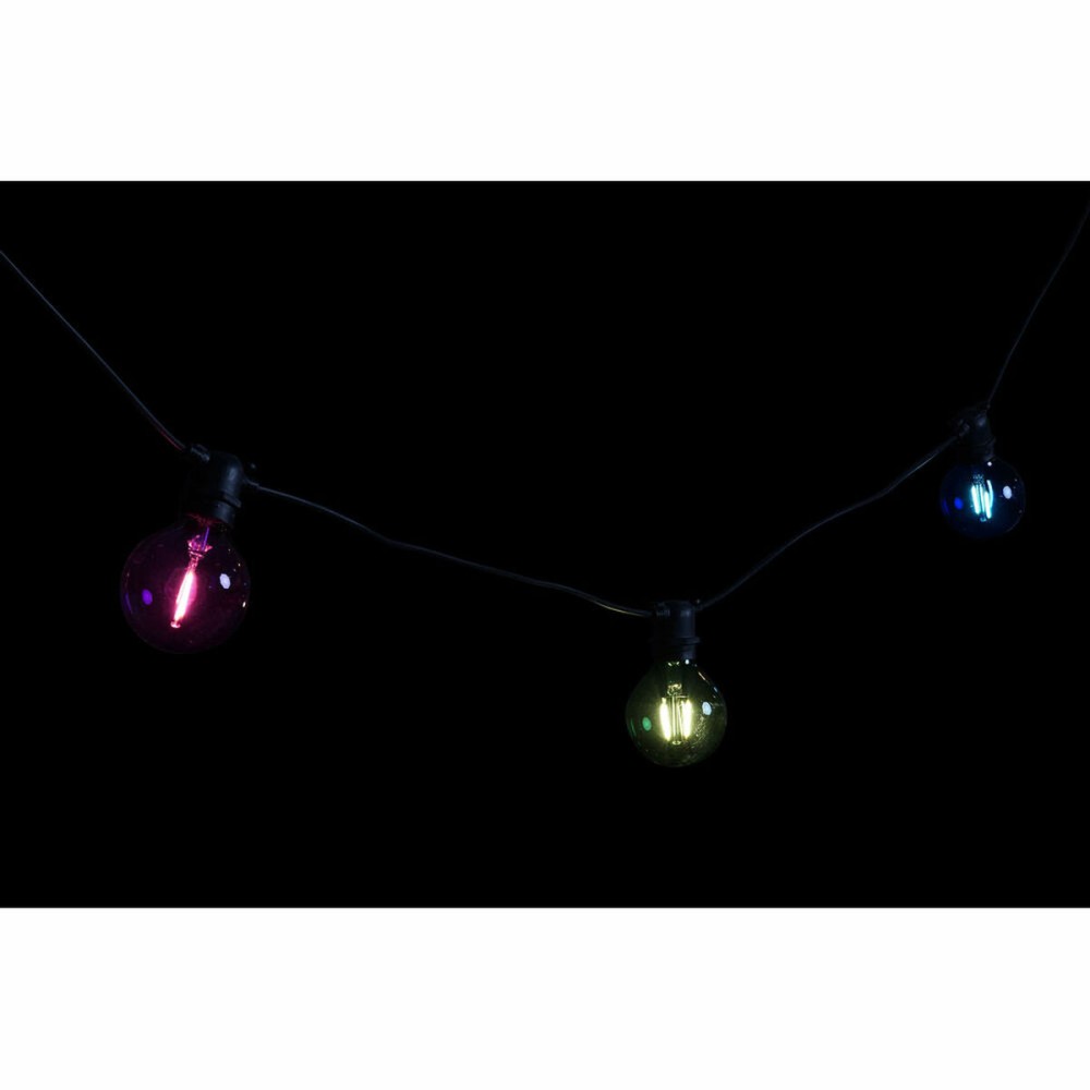 Wreath of LED Lights DKD Home Decor Multicolour (850 x 7 x 13 cm)