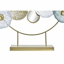 Figurine Décorative DKD Home Decor Miroir Doré Métal (44 x 8 x 46 cm)