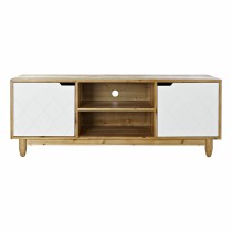 Meubles de télévision DKD Home Decor Marron 140 x 38 x 53 cm Sapin Blanc