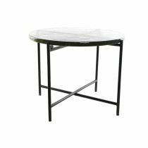 Table d'appoint DKD Home Decor Verre Noir Métal Moderne (50 x 50 x 42 cm)