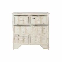 Caisson à Tiroirs DKD Home Decor Blanc Multicouleur Bois Métal Bois MDF 30 x 40 cm 76 x 35 x 74 cm