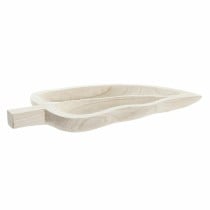 Centre de Table DKD Home Decor Marron Naturel Feuille d'une plante Boho 30 x 40 cm 48,5 x 21 x 5 cm