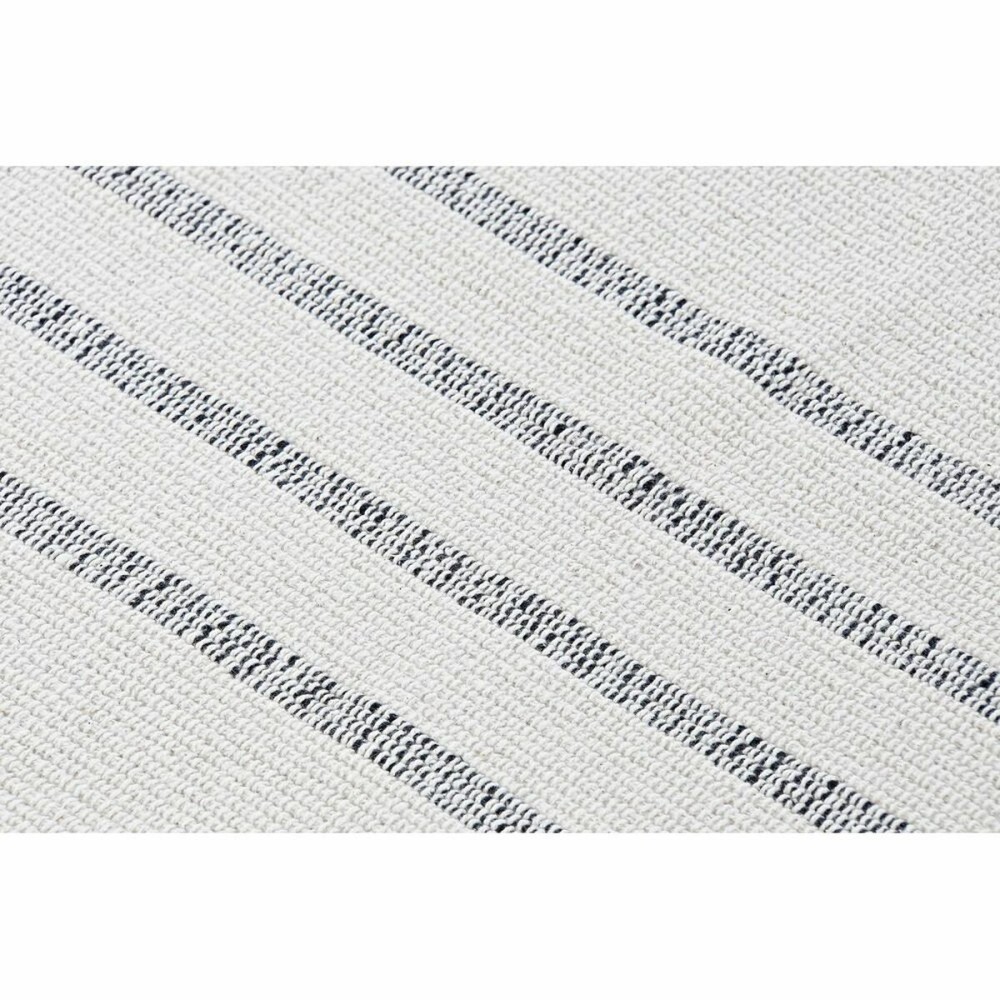 Teppich DKD Home Decor 120 x 180 x 0,75 cm Grau Polyester Weiß Randbereich Boho (2 Stück)