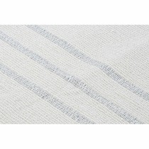 Carpet DKD Home Decor 120 x 180 x 0,75 cm Grey Polyester White Fringe Boho (2 Units)