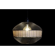 Suspension DKD Home Decor Noir Marron 220 V 50 W (31 x 31 x 27 cm)