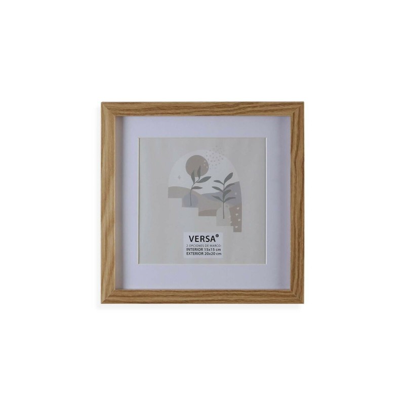 Photo frame Versa MDF Wood 1,2 x 22 x 22 cm