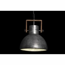 Ceiling Light DKD Home Decor Brown Silver Metal Mango wood 50 W 40 x 40 x 50 cm