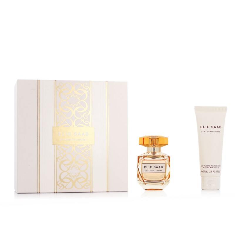 Set de Parfum Femme Elie Saab EDP Le Parfum Lumiere 2 Pièces