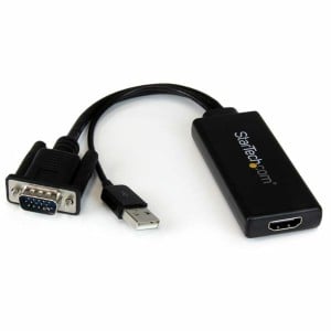 HDMI to VGA Adapter Startech VGA2HDU              Black