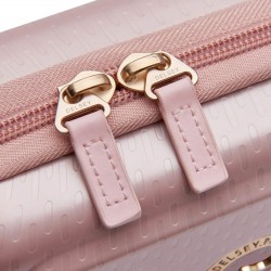 Shoulder Bag Delsey Turenne Pink Monochrome 12,5 x 6,5 x 18 cm