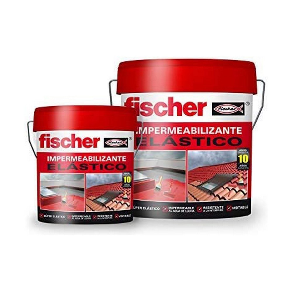 Wasserabdichtung Fischer 547157 Rot 4 L