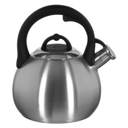 Teapot Feel Maestro MR-1311 Black Silver Silicone Stainless steel 3 L