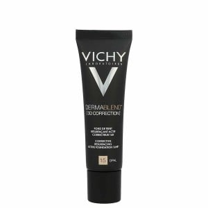 Foundation Vichy Dermablend 3D Nº 15 Opal 30 ml Spf 15 Softener